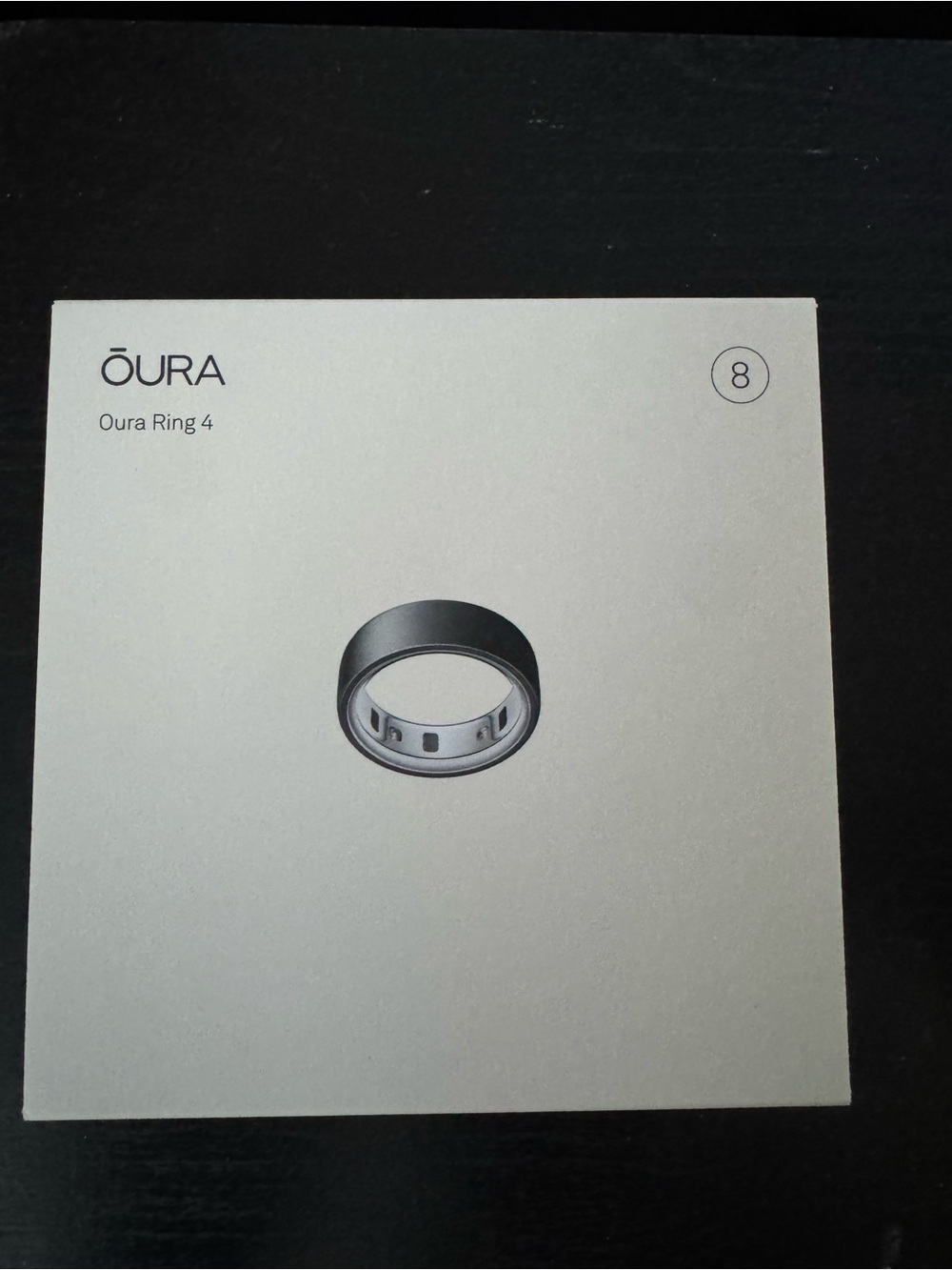 Brand New - Never opened. Oura Ring 4 Smart Ring in Stealth